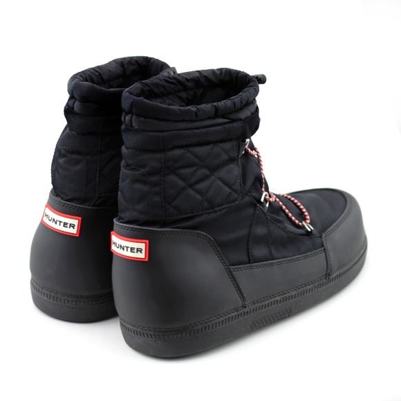 Hunter Original Short Quilted Snow Boots - 8 - Picture 8 of 15